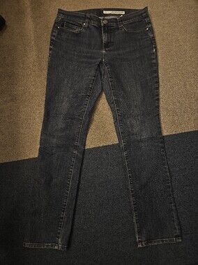 DKNY Denium Jeans Dark Wash Straight Leg Jeans Size 4x32
